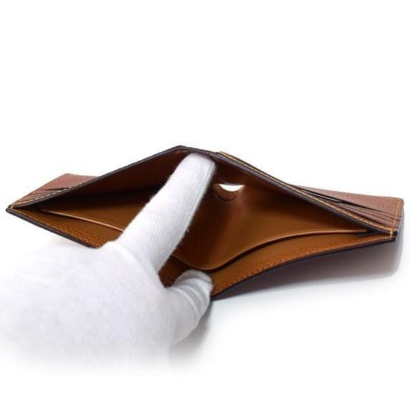 COACH コーチ コンパクト財布 メンズ レザー ダブル ビルフォード ロゴ