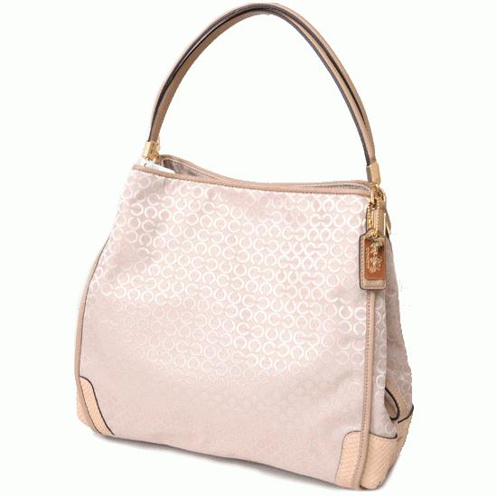 COACH（コーチ） バッグ マディソン ピーチローズ ニードル オプアート 