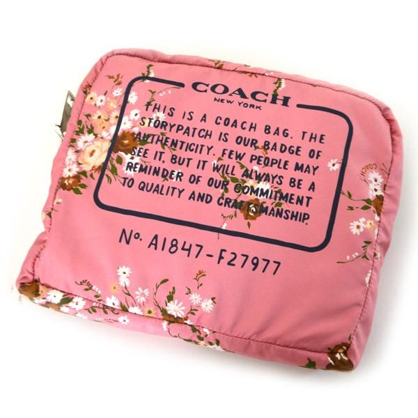 COACH コーチ バッグ ナイロン フローラル フラワー 花柄