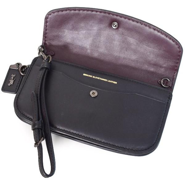 Coach クランチバッグ　値下げ中 COACH（コーチ） バッグ グラブタンレザー シークイン 花柄 フラワー