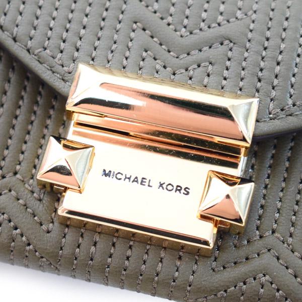 MICHAEL KORS（マイケルコース） コンパクト財布 レザー スタッズ