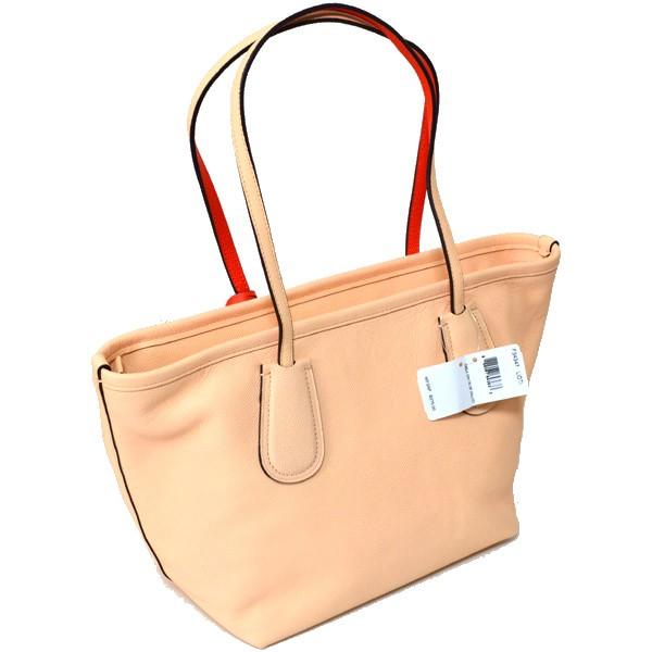 COACH（コーチ） バッグ レザー ジップ トップ トート バッグ 