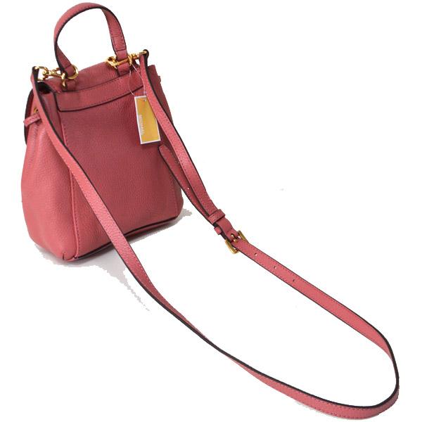 マイケルコース バッグ MICHAEL KORS ペブル レザー 2way 斜めがけ ミニショルダー ハンド バッグ ローズ 35F8GRLX5L MICHAEL KORS（マイケルコース） バッグ ペブル レザー 2way 斜めがけ
