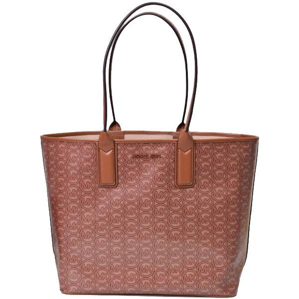 マイケルコース バッグ MICHAEL KORS PVC レザー モノグラム ロゴ ラージ ジュディ トートバッグ パウダーブラッシュ 35H1T2JT3C マイケルコース バッグ MICHAEL KORS PVC レザー モノグラム ロゴ