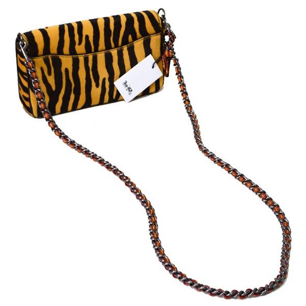 COACH コーチ バッグ ディンキー ヘアカーフ ハラコ レザー プリン 