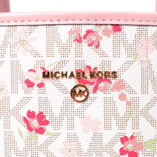MICHAEL KORS マイケルコース　花柄 マイケル・コース“立体的なフラワー”咲かせたチェーンバッグ、透かし