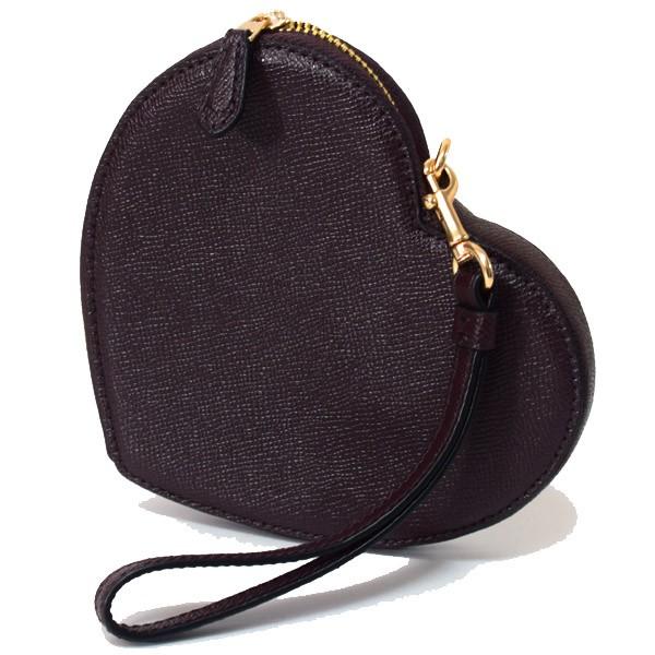 COACH（コーチ） マルチポーチ クロスグレインレザー ハート リスト