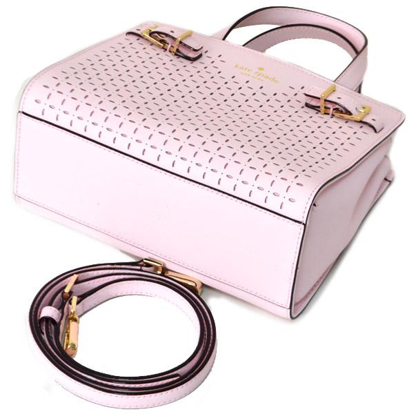 ケイトスペード バッグ katespade サフィアーノ カッティング フローラル レザー ミニ クロスボディ 2WAY ショルダー ハンドバッグ ピンク 4410_2