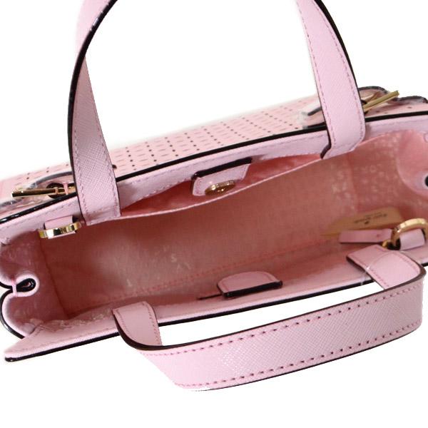 ケイトスペード バッグ katespade サフィアーノ カッティング フローラル レザー ミニ クロスボディ 2WAY ショルダー ハンドバッグ ピンク 4410_3