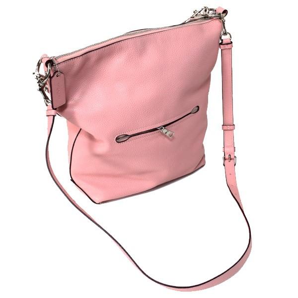 COACH（コーチ） バッグ ペブルレザー アビー ダッフル チェーン 2WAY 