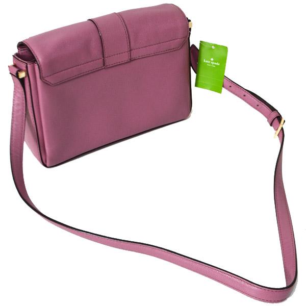 ケイトスペード バッグ katespade レザー スクエア 斜め掛け クロスボディ ショルダー バッグ ローズ 4673