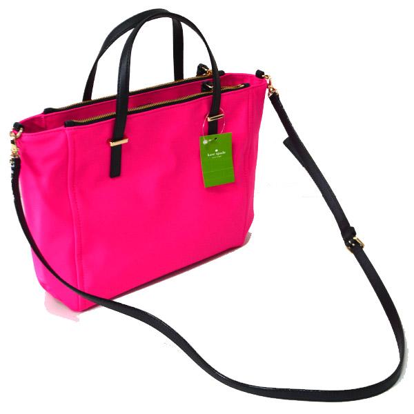 【ケイトスペード 】ナイロン 2way ハンド ショルダーバッグ kate spade NEW YORK（ケイト・スペード ニューヨーク） ケイト