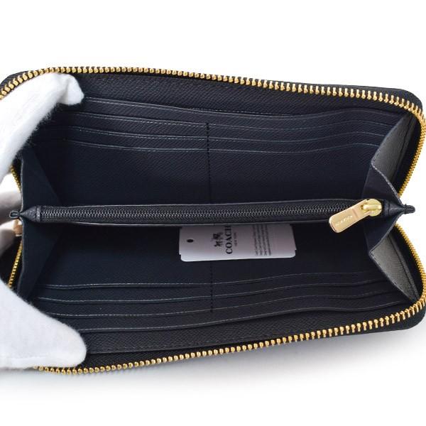 COACH レディース ラグジュアリー クロスグレーン レザー ロング ジップ COACH - COACH レディース ラグジュアリー クロスグレーン レザー
