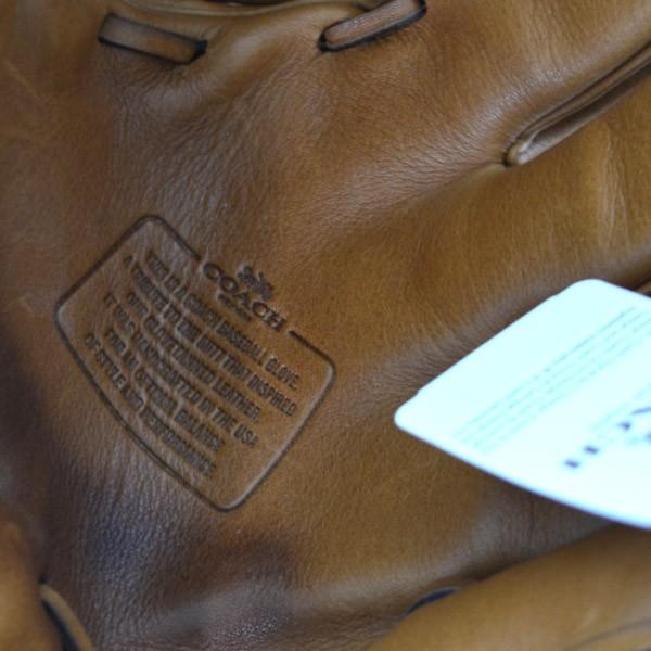 COACH（コーチ） 小物 レザー ベースボール 野球 ミッド グローブ