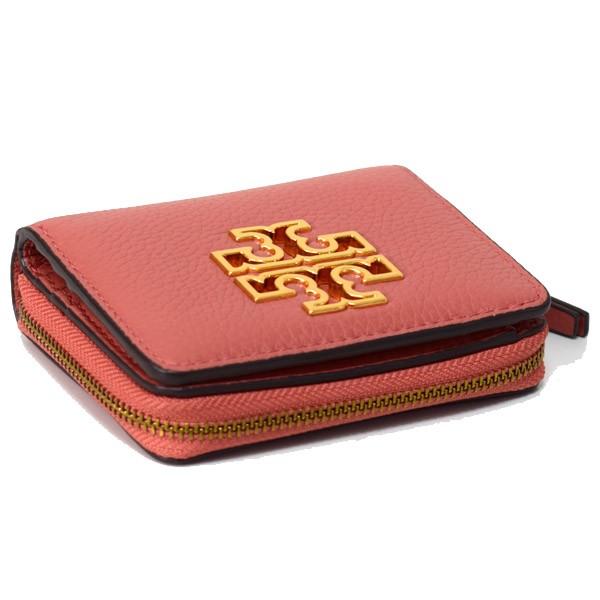 TORY BURCH（トリーバーチ） 財布 レザー ブリテン ロゴ ミニ 二つ折り