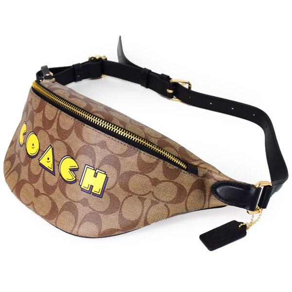 コーチ バッグ COACH コーティングキャンバス スムースレザー