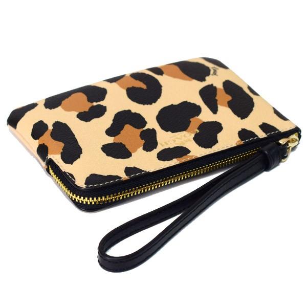 COACH（コーチ） マルチポーチ コーティングキャンバス スムースレザー