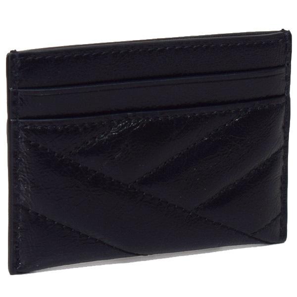TORY BURCH（トリーバーチ） カードケース ラムスキン キラ シェブロン