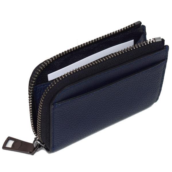 COACH（コーチ） 財布 メンズ ぺブルレザー シグネチャー キーリング