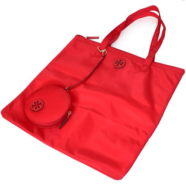 TORY BURCH（トリーバーチ） バッグ ナイロン ロゴ パッカブル ポーチ
