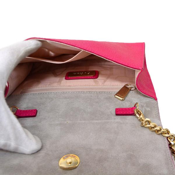 FURLA（フルラ） バッグ コーティング レザー チェーンショルダー 斜