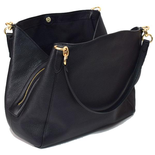 COACH コーチ/ラグジュアリーペブルドレザーハリーショルダー/80268/K20**/コーチ/Aランク/71【中古】 COACH（コーチ） バッグ ペブルレザー ハリー ロゴ ショルダー