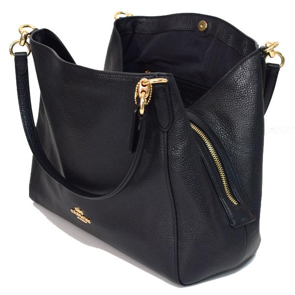 COACH（コーチ） バッグ ペブルレザー ハリー ロゴ ショルダー