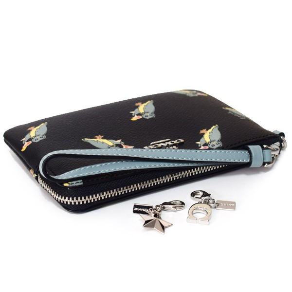 コーチ マルチポーチ COACH コーティングキャンバス スムースレザー