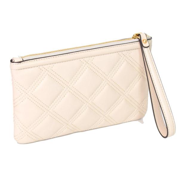 TORY BURCH（トリーバーチ） クラッチ レザー キルティング リスト