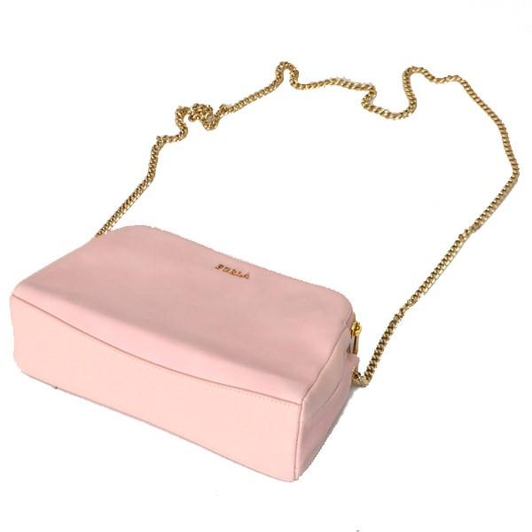 FURLA（フルラ） バッグ カプリッチョ レザー チェーン クロスボディー 