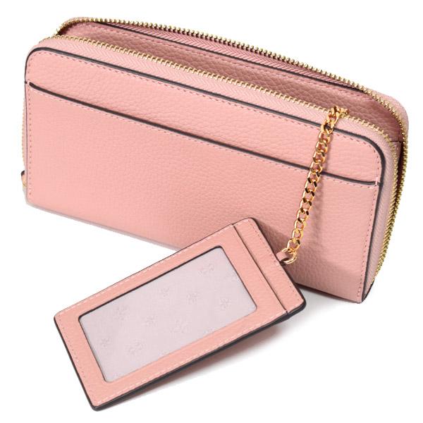 極美品 トリーバーチ 二つ折り財布 ピンク ラウンドジップ エナメル 楽天市場】トリーバーチ 2つ折り財布 TORY BURCH キラ 155894 651