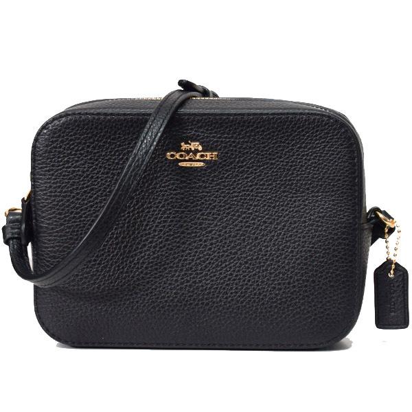 COACH（コーチ） バッグ ぺブルレザー ミニ カメラバッグ クロス 