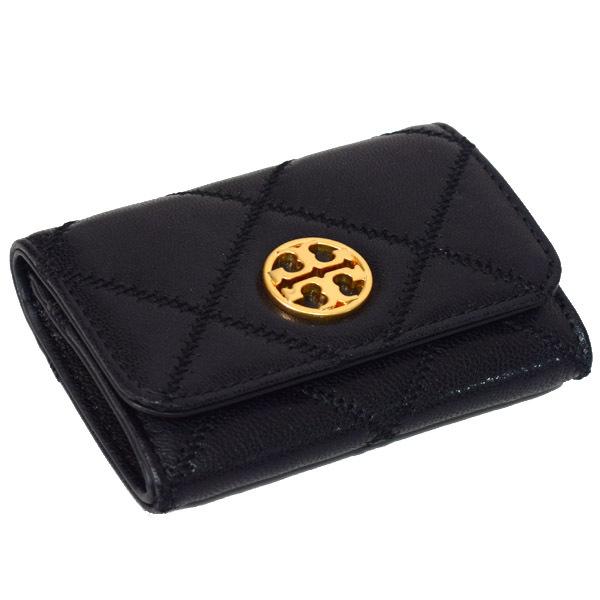 [新品] Tory Burch ブラック名刺入れ キルティング 黒 楽天市場】トリーバーチ カードケース アウトレット 名刺入れ コイン