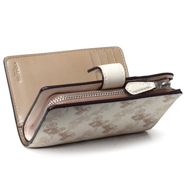 COACH（コーチ） 財布 コーティングキャンバス スムースレザー ホース