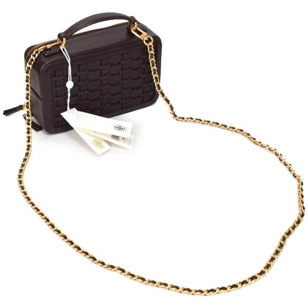 TORY BURCH（トリーバーチ） バッグ レザー ブリテン 編み込み