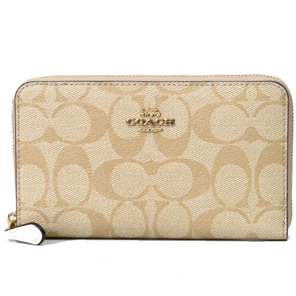 人気が高い コーチ 財布 Coach コーティングキャンバス シグネチャー ミディアム ジップ アラウンド ウォレット 財布 ライトカーキ チャーク 813 813a ブランド専門店 アウトレット365 通販 Yahoo ショッピング 再入荷1番人気 Www Skylanceronline Com