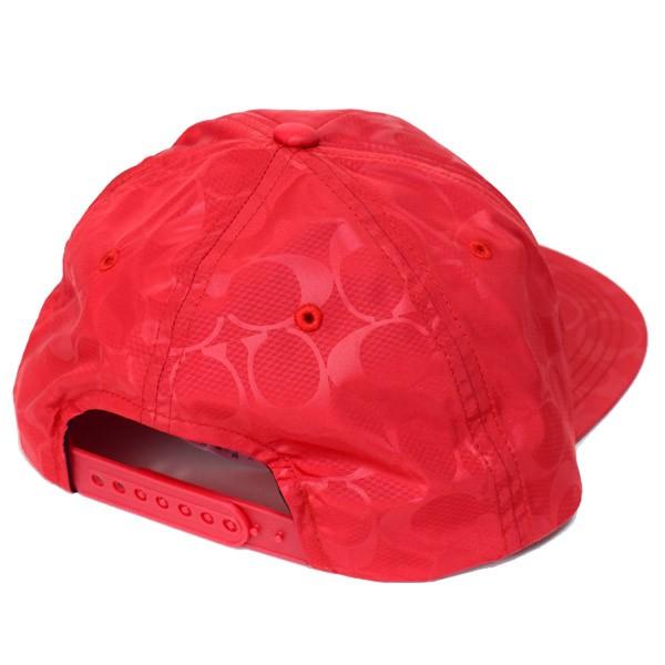 COACH（コーチ） 帽子 ナイロン シグネチャー トラッカー ハット