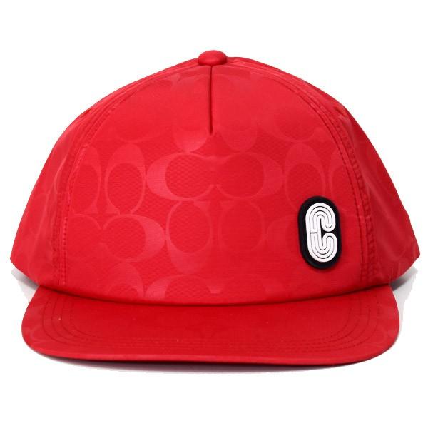 COACH（コーチ） 帽子 ナイロン シグネチャー トラッカー ハット