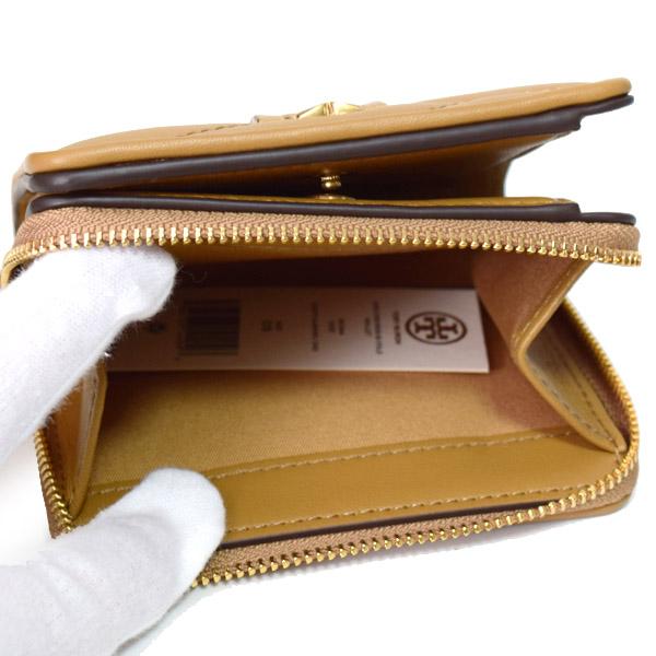 ✨美品✨トリーバーチ　二つ折り　キルティング　ロゴ金具　グレー　レザー TORY BURCH トリーバーチ 二つ折り財布 キルティング グレー｜Yahoo