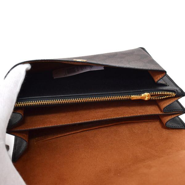 COACH（コーチ） バッグ コーティングキャンバス クロスグレインレザー