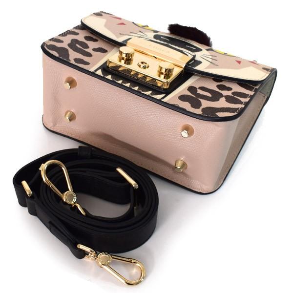 フルラ　メトロポリス　レオパード　ショルダーバッグ FURLA（フルラ） バッグ レザー メトロポリス ヒョウ モチーフ