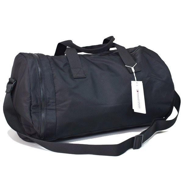 トミーヒルフィガー バッグ TOMMY HILFIGER ポリエステル ロゴ ラージ 2way 斜めがけ ショルダー ボストンバッグ ブラック 日本未発売モデル AU00751_1