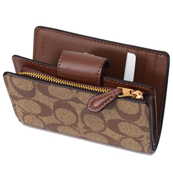 COACH（コーチ） 財布 コーティングキャンバス スムースレザー