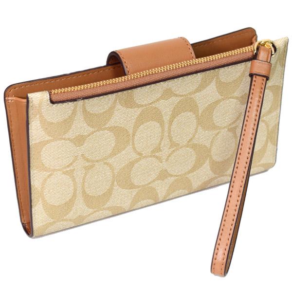 【新品】COACH シグネチャー コーテッド キャンバス 財布 ウォレット COACH（コーチ） 財布 コーティングキャンバス シグネチャー