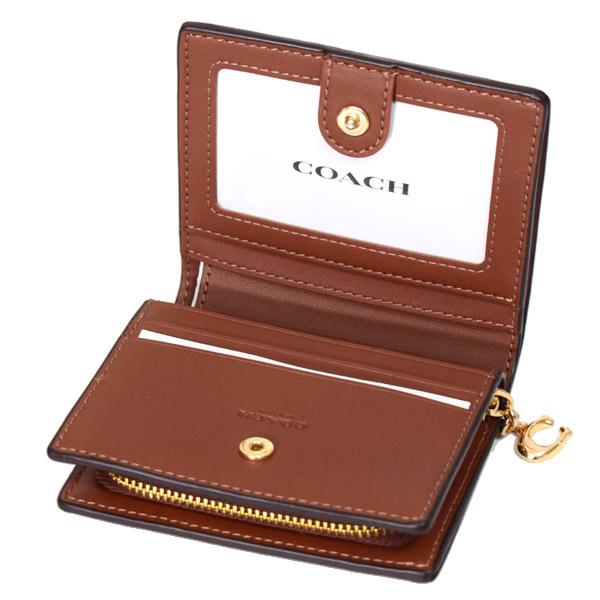 COACH（コーチ） 財布 コーティングキャンバス スムースレザー