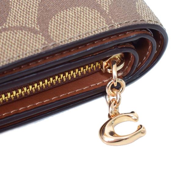 COACH（コーチ） 財布 コーティングキャンバス スムースレザー