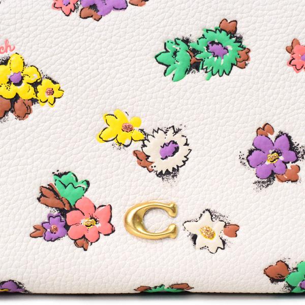 COACH 花柄ポーチ COACH（コーチ） ポーチ 新作 新品 フローラル プリント リストレット