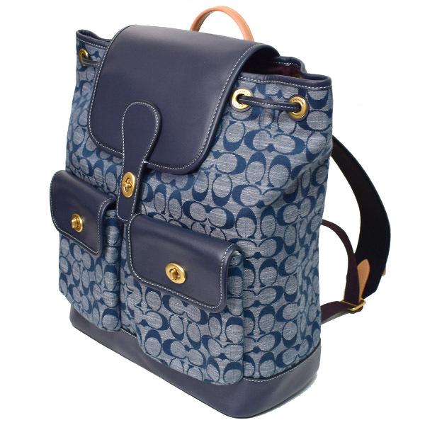 COACH（コーチ） バッグ シャンブレー カーフレザー シグネチャー
