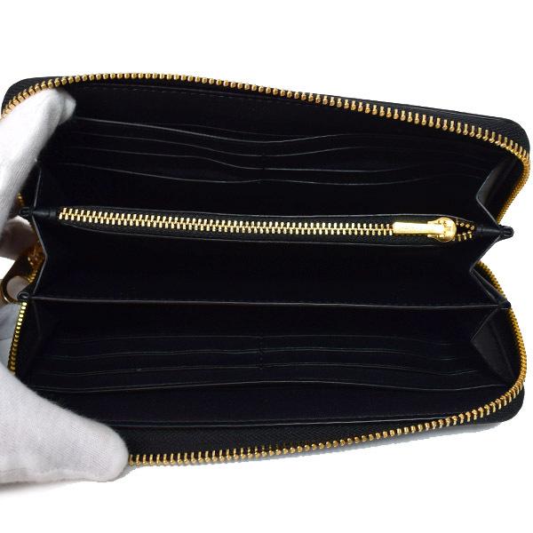 COACH（コーチ） 長財布 ぺブルレザー ロゴ リストレット ロング