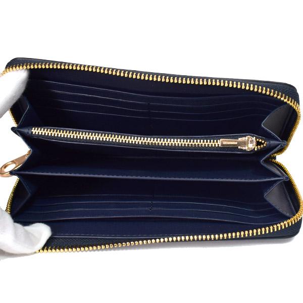 COACH（コーチ） 長財布 ぺブルレザー ロゴ リストレット ロング 